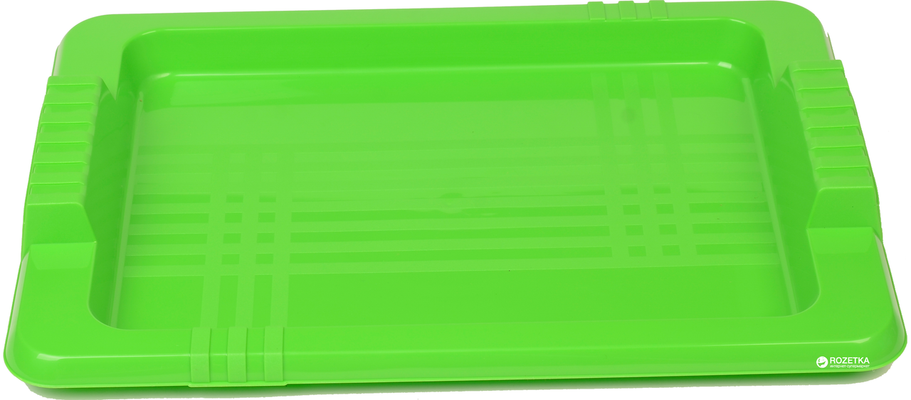 Таця HEIDRUN Kitchen-mix 39 х 29 см Зелена (4020_зеленый)